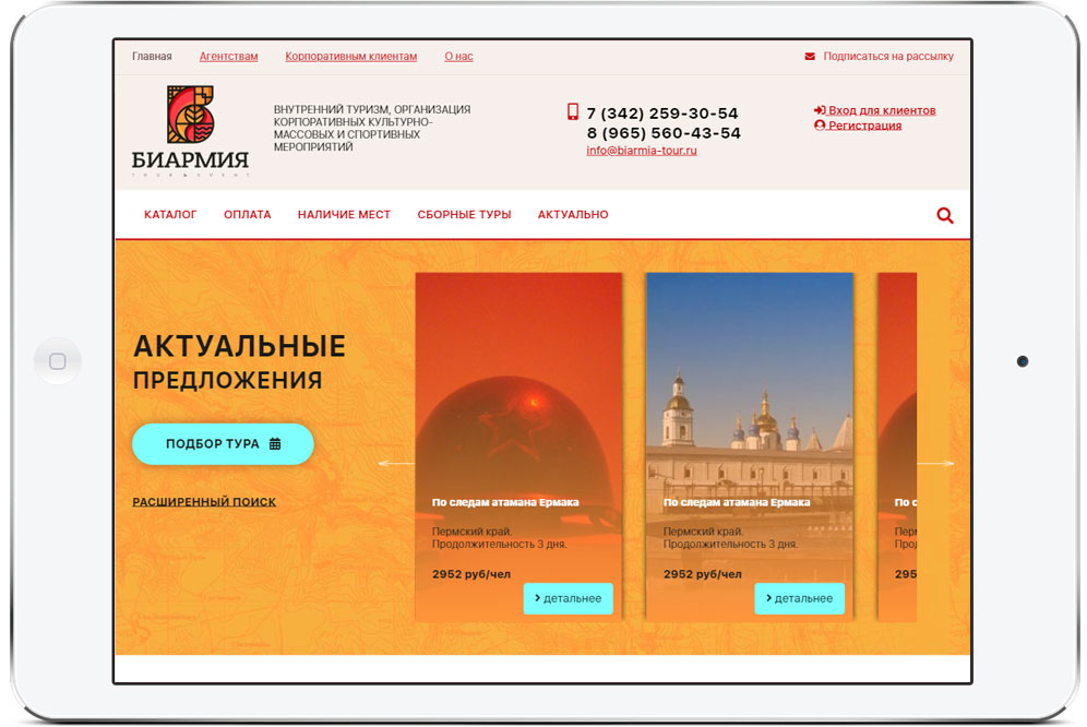 Дизайн сайта для Биармия - изображение 6