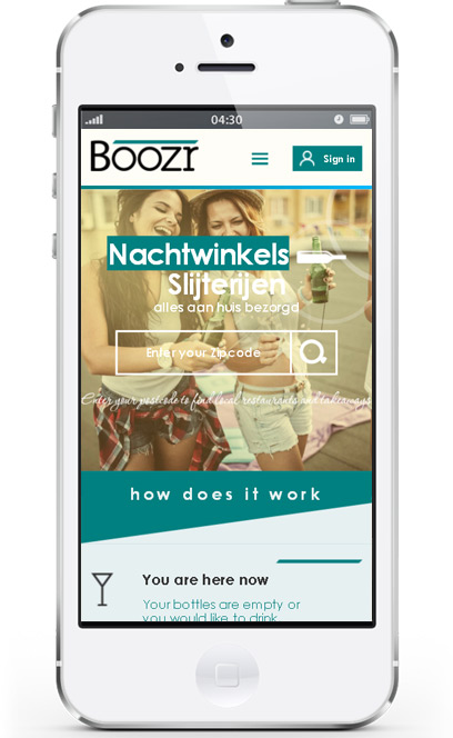 Дизайн сайта для Boozr - изображение 2